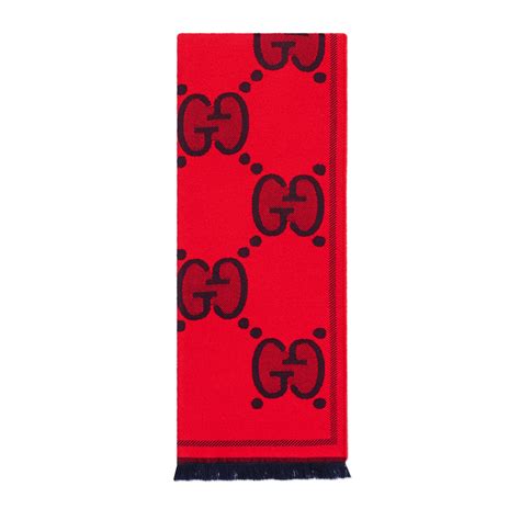 gucci scarf blue and red|gucci scarf red and green.